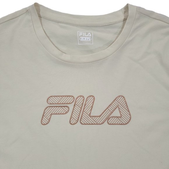 Fila Womens Crew Neck Short Sleeve T-Shirt SW038479 (Size XL) - Picture 2 of 4